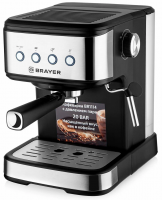 Кофеварка рожковая Brayer BR1114, черный