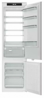 Холодильник встраиваемый BERTAZZONI REF604BBNPTC, двухкамерный, белый