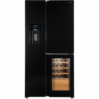 Холодильник Hiberg i-RFS 750G B Inverter Wine, черный