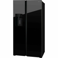 Холодильник Hiberg RFS-655DX NFGB inverter, черный