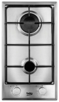 Газовая варочная панель Beko HDCG 32220 FX (нержавейка)