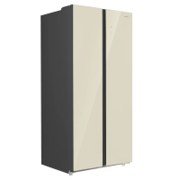 Холодильник Maunfeld MFF191NFBG, бежевый