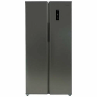 Холодильник Бирюса SBS 400 I, нержавеющая сталь