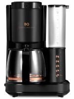 Кофеварка капельная BQ CM7002, черный/розовое золото
