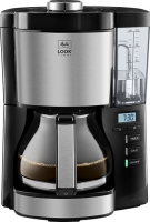 Кофеварка капельная Melitta Look V Therm Timer Black Filter, черный/нержавеющая сталь