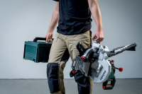 Торцовочная пила Metabo KS 216 M, 1100Вт 5000об/мин d=216мм