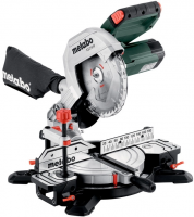 Торцовочная пила Metabo KS 216 M Set, 1100Вт 5000об/мин d=216мм