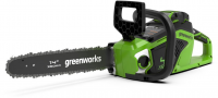 Электрическая цепная пила Greenworks GD40CS15, дл.шины:14" (35cm) 1аккум. 2Ач ЗУ (2005707UA)