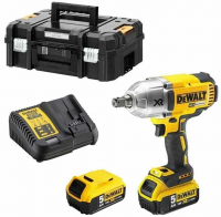 Аккумуляторный гайковерт DeWALT DCF899P2 18В ЗУ, 2 АКБ 5АЧ, Кейс
