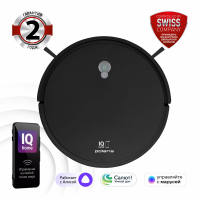 Робот пылесос Polaris PVCR G2 0926W Wi-Fi IQ Home, черный