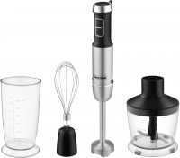 Блендер погружной Rondell RDE-1306, 1200Вт черный/серебристый