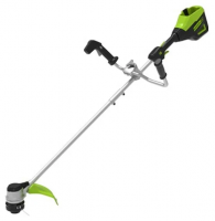 Триммер электрический Greenworks GD60BCB, 60V, 40 см, бесщеточный с велосипедной ручкой, без АКБ и ЗУ