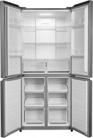 Холодильник Hyundai CM45083F, нержавеющая сталь