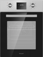 Электрический духовой шкаф Weissgauff EOY 456 PDX, нержавеющая сталь