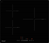 Индукционная варочная панель Weissgauff HI 630 BSG, черный