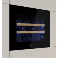 Винный шкаф Pando PVMAVP 45-16CRR W, черный