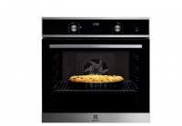 Духовой шкаф электрический с паром Electrolux EOD5F71X, черный/нержавеющая сталь (Италия)