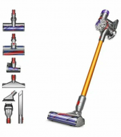 Пылесос вертикальный Dyson V8 Absolute (476596-01) UK, silver/yellow