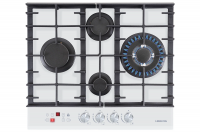 Газовая варочная панель Hiberg VM 6145 W, белый