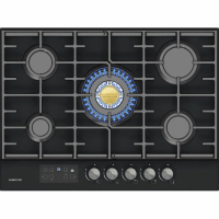 Газовая варочная панель Hiberg VM 7255 B, черный