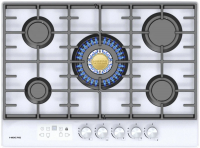Газовая варочная панель Hiberg VM 7255 W, белый