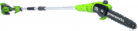 Высоторез Greenworks G40PSH (1303907), зелёный