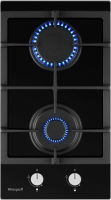 Газовая варочная панель Weissgauff HGG 320 BGL, черный