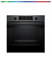 Электрический духовой шкаф Bosch HUA736EG0T, черная нержавеющая сталь