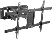 Кронштейн для телевизора Kromax CORBEL-8, титан 32"-75" макс.55кг настенный поворот и наклон