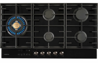 Газовая варочная панель Hiberg VM 9155 B, черный