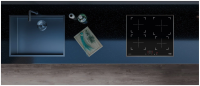 Индукционная варочная панель Haier HHY-Y64NVB, черный