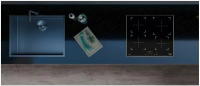 Индукционная варочная панель Haier HHY-Y64NVB, черный
