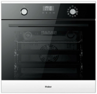 Электрический духовой шкаф Haier HOX-P11CGBG, черный/серый