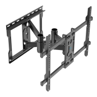 Кронштейн для телевизора Kromax ATLANTIS-85, черный 32"-75" макс.50кг настенный поворот и наклон