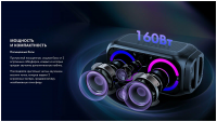 Акустическая система Hisense Party rocket 160, черный