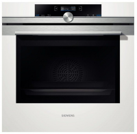 Электрический духовой шкаф Siemens HB634GBW1, белый/серебристый