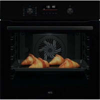 Электрический духовой шкаф AEG NBA5P43AK, черный