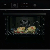 Духовой шкаф с паром AEG TA5PB531AB SteamBake, пиролиз, термощуп, черный (Германия)